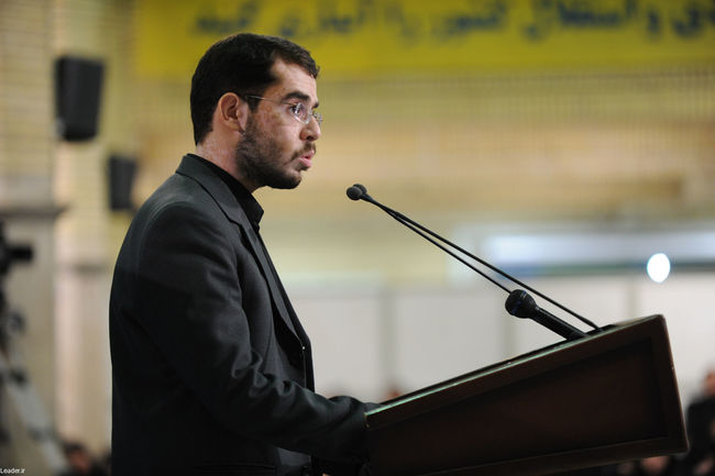دیدار مقام معظم رهبری با دانشجویان