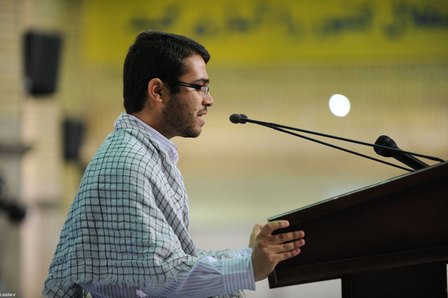 دیدار مقام معظم رهبری با دانشجویان