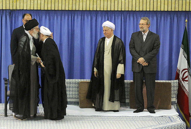 مراسم تنفيذ حكم رياست جمهوری هفتمین رئيس جمهوری اسلامی ايران
