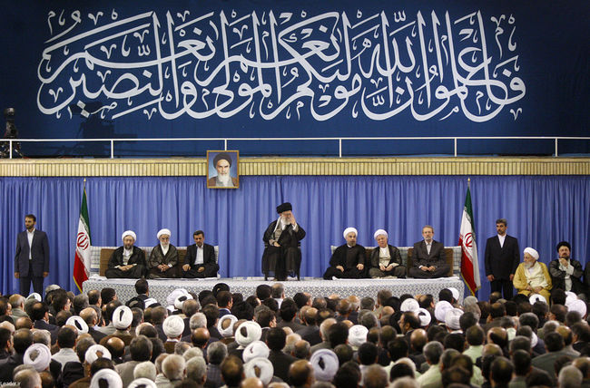 مراسم تنفيذ حكم رياست جمهوری هفتمین رئيس جمهوری اسلامی ايران
