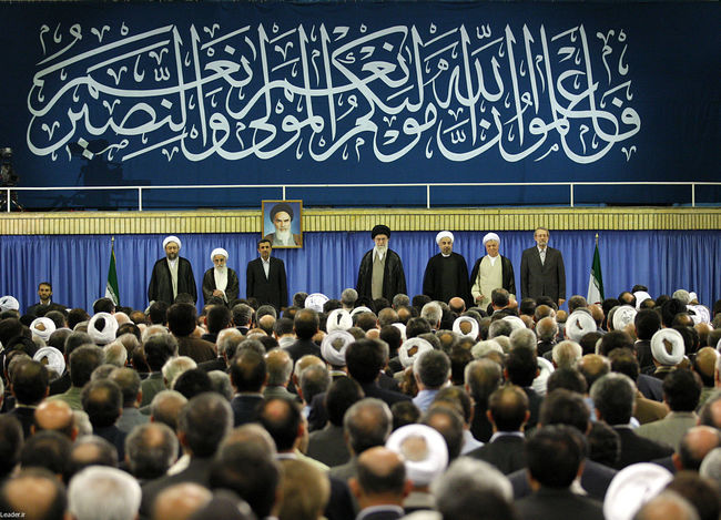 مراسم تنفيذ حكم رياست جمهوری هفتمین رئيس جمهوری اسلامی ايران