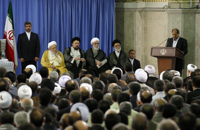 مراسم تنفيذ حكم رياست جمهوری هفتمین رئيس جمهوری اسلامی ايران