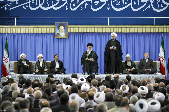 مراسم تنفيذ حكم رياست جمهوری هفتمین رئيس جمهوری اسلامی ايران