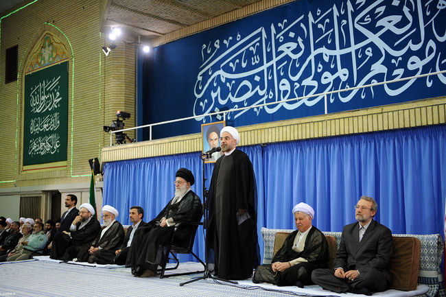 مراسم تنفيذ حكم رياست جمهوری هفتمین رئيس جمهوری اسلامی ايران