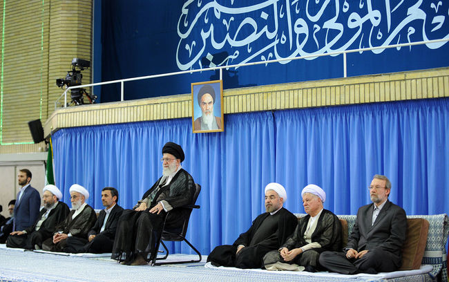مراسم تنفيذ حكم رياست جمهوری هفتمین رئيس جمهوری اسلامی ايران