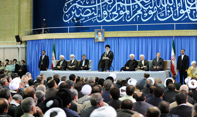مراسم تنفيذ حكم رياست جمهوری هفتمین رئيس جمهوری اسلامی ايران