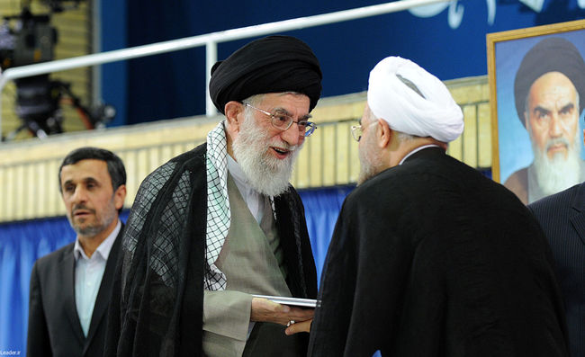 مراسم تنفيذ حكم رياست جمهوری هفتمین رئيس جمهوری اسلامی ايران
