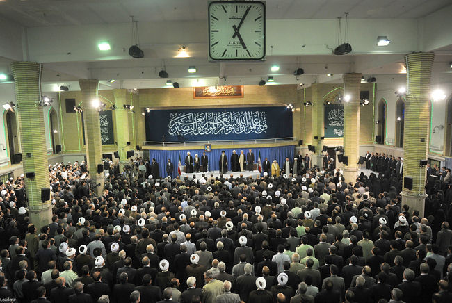 مراسم تنفيذ حكم رياست جمهوری هفتمین رئيس جمهوری اسلامی ايران