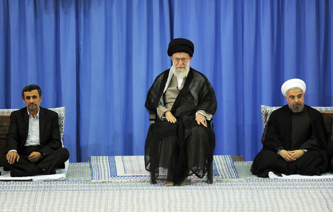 مراسم تنفيذ حكم رياست جمهوری هفتمین رئيس جمهوری اسلامی ايران