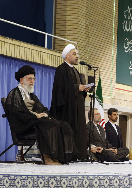 مراسم تنفيذ حكم رياست جمهوری هفتمین رئيس جمهوری اسلامی ايران