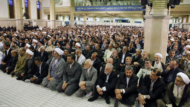 مراسم تنفيذ حكم رياست جمهوری هفتمین رئيس جمهوری اسلامی ايران