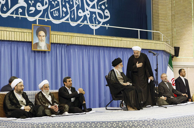 مراسم تنفيذ حكم رياست جمهوری هفتمین رئيس جمهوری اسلامی ايران