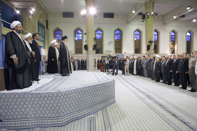 مراسم تنفيذ حكم رياست جمهوری هفتمین رئيس جمهوری اسلامی ايران