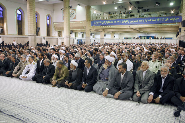 مراسم تنفيذ حكم رياست جمهوری هفتمین رئيس جمهوری اسلامی ايران