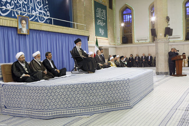 مراسم تنفيذ حكم رياست جمهوری هفتمین رئيس جمهوری اسلامی ايران