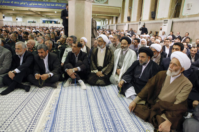مراسم تنفيذ حكم رياست جمهوری هفتمین رئيس جمهوری اسلامی ايران