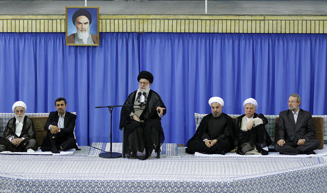مراسم تنفيذ حكم رياست جمهوری هفتمین رئيس جمهوری اسلامی ايران