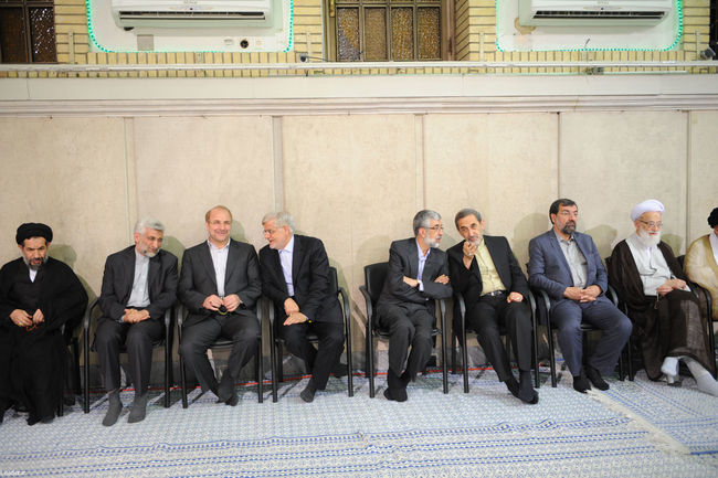 مراسم تنفيذ حكم رياست جمهوری هفتمین رئيس جمهوری اسلامی ايران