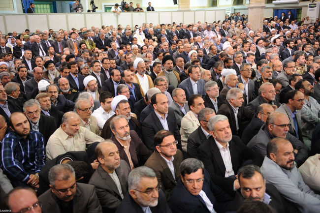 مراسم تنفيذ حكم رياست جمهوری هفتمین رئيس جمهوری اسلامی ايران
