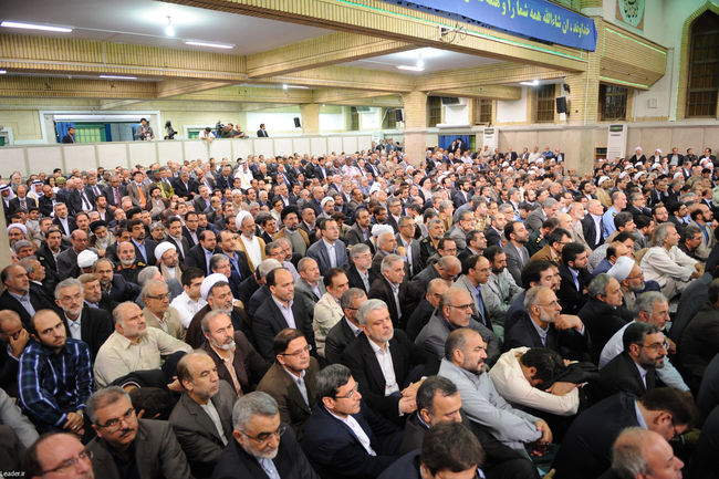 مراسم تنفيذ حكم رياست جمهوری هفتمین رئيس جمهوری اسلامی ايران