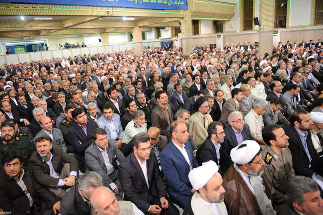 مراسم تنفيذ حكم رياست جمهوری هفتمین رئيس جمهوری اسلامی ايران