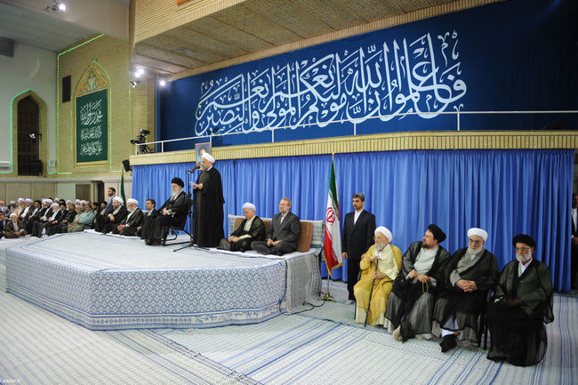 مراسم تنفيذ حكم رياست جمهوری هفتمین رئيس جمهوری اسلامی ايران
