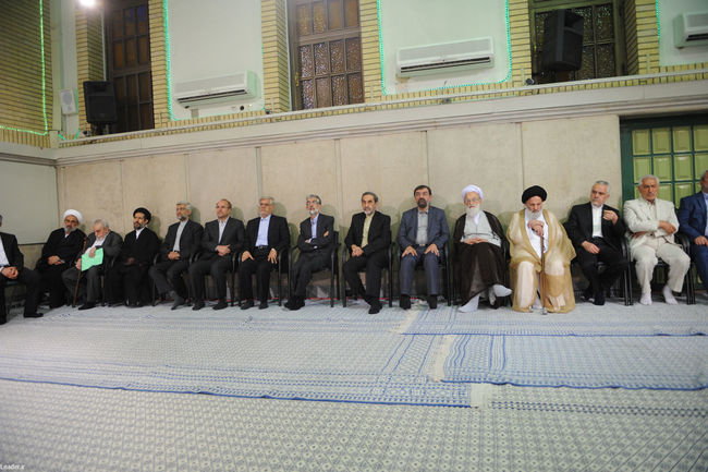 مراسم تنفيذ حكم رياست جمهوری هفتمین رئيس جمهوری اسلامی ايران