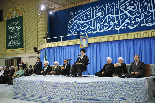 مراسم تنفيذ حكم رياست جمهوری هفتمین رئيس جمهوری اسلامی ايران