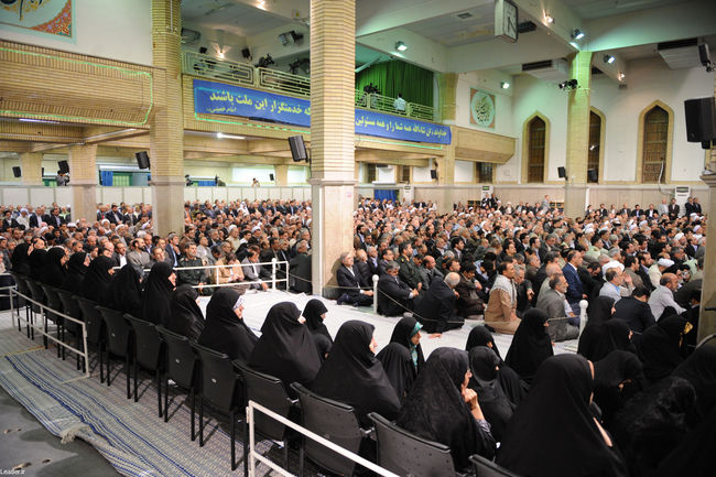 مراسم تنفيذ حكم رياست جمهوری هفتمین رئيس جمهوری اسلامی ايران