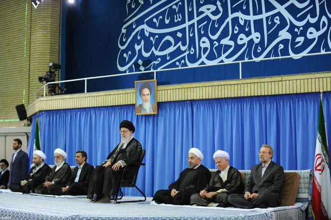 مراسم تنفيذ حكم رياست جمهوری هفتمین رئيس جمهوری اسلامی ايران
