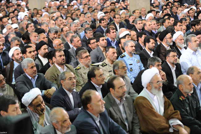 مراسم تنفيذ حكم رياست جمهوری هفتمین رئيس جمهوری اسلامی ايران