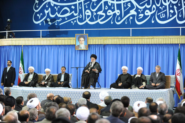 مراسم تنفيذ حكم رياست جمهوری هفتمین رئيس جمهوری اسلامی ايران