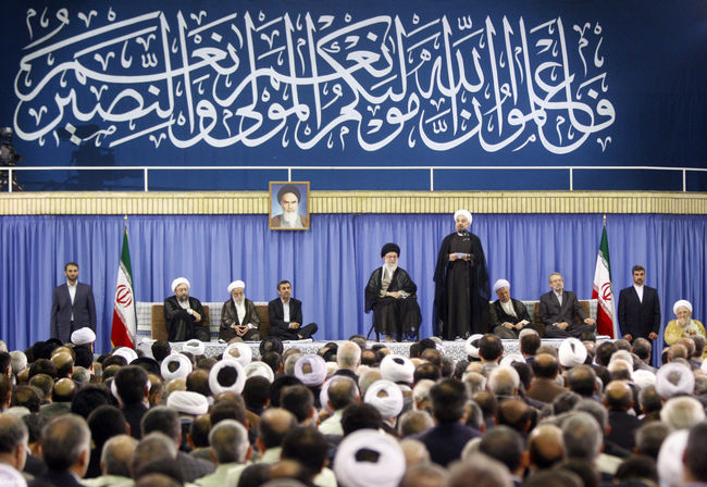 مراسم تنفيذ حكم رياست جمهوری هفتمین رئيس جمهوری اسلامی ايران