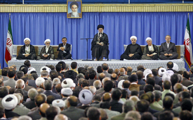 مراسم تنفيذ حكم رياست جمهوری هفتمین رئيس جمهوری اسلامی ايران