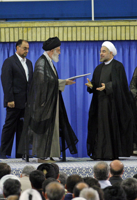 مراسم تنفيذ حكم رياست جمهوری هفتمین رئيس جمهوری اسلامی ايران