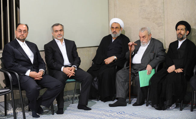 مراسم تنفيذ حكم رياست جمهوری هفتمین رئيس جمهوری اسلامی ايران