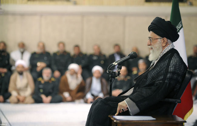 دیدار فرماندهان و کارکنان سپاه پاسداران انقلاب اسلامی با مقام معظم رهبری