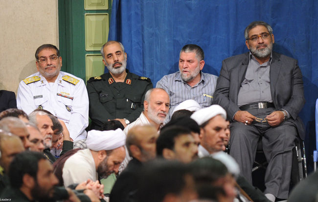 دیدار فرماندهان و کارکنان سپاه پاسداران انقلاب اسلامی با مقام معظم رهبری