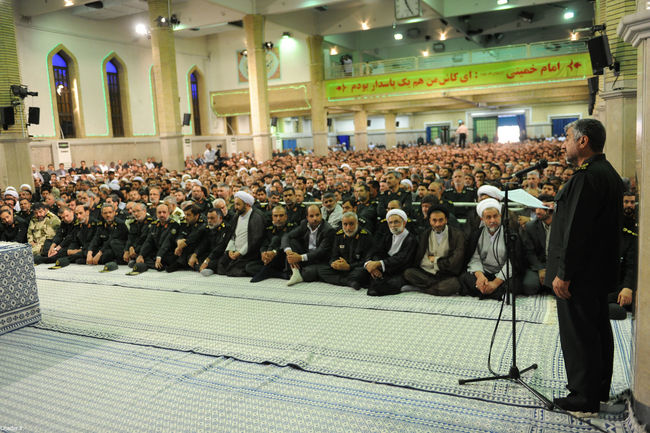 دیدار فرماندهان و کارکنان سپاه پاسداران انقلاب اسلامی با مقام معظم رهبری