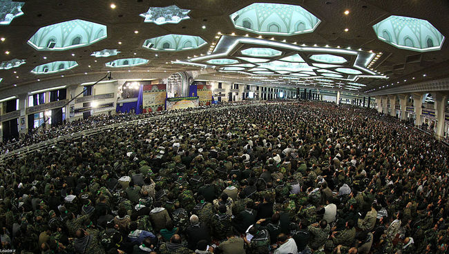 اجتماع عظیم 50 هزار نفر از فرماندهان بسیج سراسر کشور