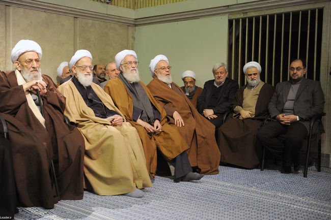 دیدار به مناسبت سالروز میلاد پیامبر (ص)و امام صادق (ع)