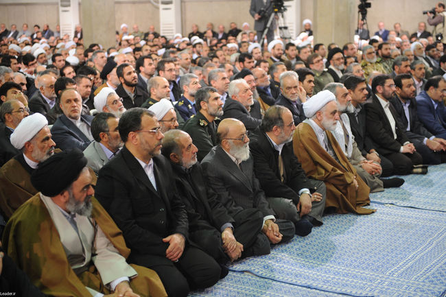 دیدار به مناسبت سالروز میلاد پیامبر (ص)و امام صادق (ع)