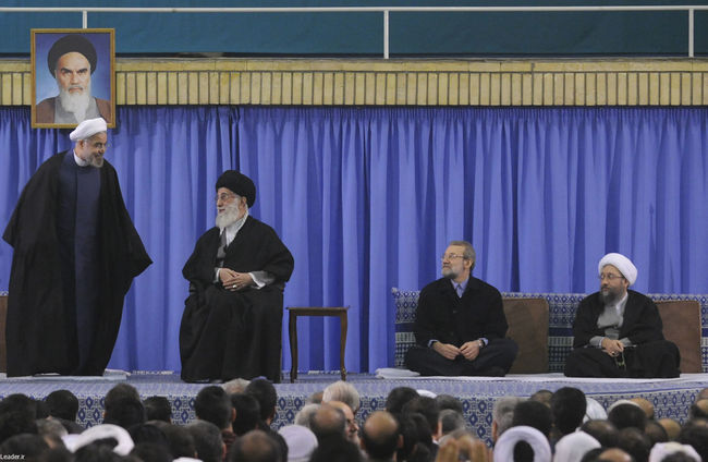 دیدار به مناسبت سالروز میلاد پیامبر (ص)و امام صادق (ع)