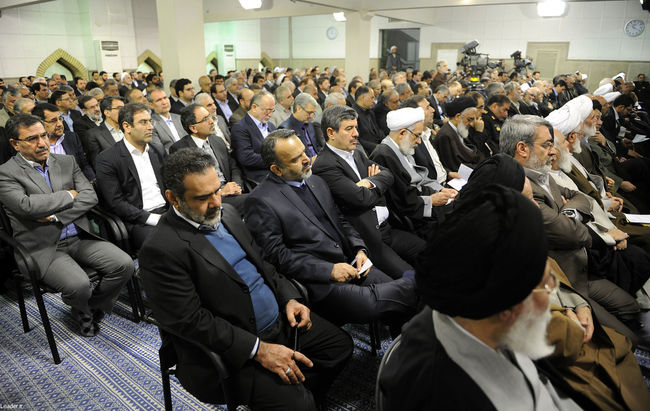 دیدار جمعی از مسئولان دستگاه‌های مختلف کشور با موضوع اقتصاد مقاومتی