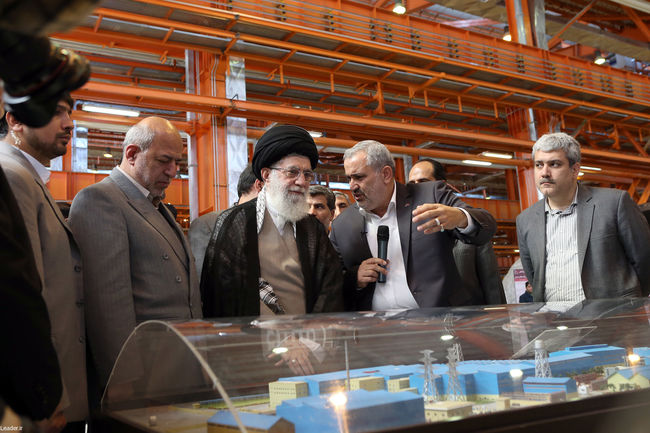 بازدید از گروه صنعتی مپنا و دیدار با کارگران