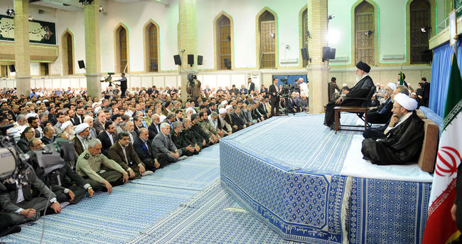 ديدار مسئولان نظام، سفيران و نمايندگان كشورهای اسلامی بمناسبت عید مبعث