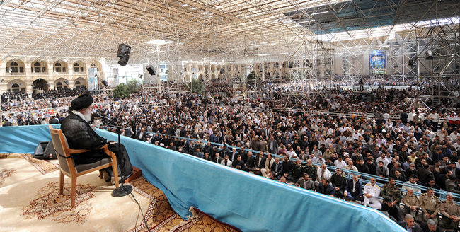 مراسم بزرگداشت بیست و پنجمین سالگرد رحلت بنیانگذار جمهوری اسلامی ایران حضرت امام خمینی(ره) | khouznews.ir
