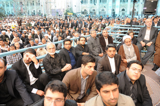 مراسم بزرگداشت بیست و پنجمین سالگرد رحلت بنیانگذار جمهوری اسلامی ایران حضرت امام خمینی(ره) | khouznews.ir