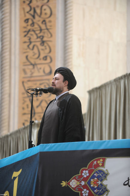 مراسم بزرگداشت بیست و پنجمین سالگرد رحلت بنیانگذار جمهوری اسلامی ایران حضرت امام خمینی(ره) | khouznews.ir