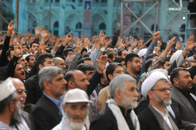 مراسم بزرگداشت بیست و پنجمین سالگرد رحلت بنیانگذار جمهوری اسلامی ایران حضرت امام خمینی(ره) | khouznews.ir